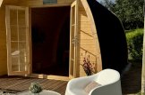 Garden Pod BRETA (28 mm), 3x4 m (10'x13'), 12 m² customer 1