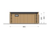 Garden Room PREMIUM (34 mm + Cladding), 6.5x4.5 m (21’x15’), 26 m² specification 4
