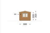 Garden Room OAK S (66 mm), 6x3 m (20'x10'), 18 m² specification 3