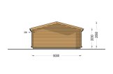 Log Cabin WISSOUS (34 mm), 5x4 m (16'x13'), 20 m² specification 4