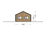 Granny Annexe NICOLE S (Insulated, 66 mm + Cladding), 66 m² specification 5