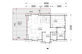 Log Cabin House ASTRID PV S (44 mm + cladding), 99 m² specification 6