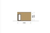 Granny Annexe PREMIUM (Insulated PLUS, 34 mm + Cladding), 7.5x4 m (25'x13'), 30 m² specification 3