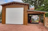 Wooden Garage For A Camping Car (44 mm), 4x8 m (13'x26'), 32 m² customer 2