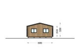 Granny Annexe NICOLE M (44 mm + Cladding + Insulation), 12.7x6.2 m (42'x20'), 68 m² specification 6