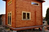 Log Cabin With Flat Roof and Loft AVIGNON F (34+34 mm + Insulation), 20 m² + 16 m² customer 1