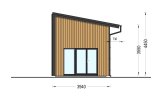 Log Cabin SOPHIA With Loft (34 mm + Cladding + Insulation), 20 m² specification 4