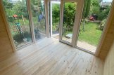Garden Office Pod PREMIUM L (Insulated PLUS, 34 mm + Cladding), 3x3 m (10' x 10'), 9 m² customer 2