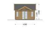 Garden Room CLOCKHOUSE S (44 mm), 4.5x4.5 m  specification 2