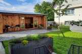 Garden Office Room TINA (Insulated, 34 + Cladding), 5.5x4 m (18'x13'), 16.5 m² customer 1