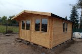 Log Cabin LILLE (44 mm), 5x4 m (16'x13'), 20 m² customer 2