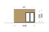 Garden Room PREMIUM (Insulated PLUS, 34 mm + Cladding), 5x4 m (16'x13'), 20 m² specification 3