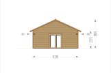 Log Cabin GRETA S (44 mm + Cladding), 48 m² specification 3