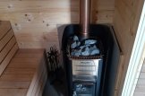 Outdoor Sauna ELDA (44 mm), 2,5x2 m, 5 m² customer 3