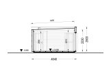 Garden Room PREMIUM (34 mm + Cladding), 6.5x4.5 m (21’x15’), 26 m² specification 6