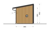 Log Cabin SOPHIA With Loft (34 mm + Cladding + Insulation), 20 m² specification 6