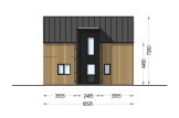 Log Cabin House ASTRID PV S (44 mm + cladding), 99 m² specification 1