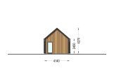 Log Cabin ADALINE (34 mm + Cladding + Insulation), 50 m² specification 5