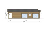Log Cabin House RIVIERA S (44+44 mm), 130 m² specification 5