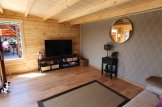 Garden Room ESSEX (44+44 mm + Insulation), 5x4 m (16'x13'), 20 m² customer 3