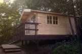 Garden Log Cabin WISSOUS (44 mm), 4x3 m (13'x10'), 12 m² customer 3