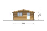 Log Cabin DREUX (44 mm), 5x4 m (16'x13'), 20 m² specification 2