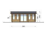 Garden Room DEVON (44 mm), 6x4 m (20'x13'), 24 m² specification 2