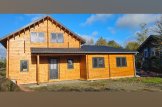 Log Cabin House DARLA (Insulated PLUS, 44 + 44 mm), 180 m² customer 2