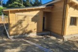 Log Cabin House BERTA With A Flat Roof (Insulated PLUS, 44 + 44 mm), 72 m² With 18 m² Terrace And 20 m² Garage customer 3