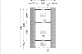 Log Cabin TIPI (44 mm), 4.5x7 m (15'x23'), 23 m² + 14 m² Loft specification 2