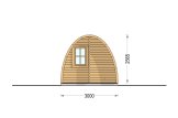Garden Pod BRETA S (44 mm), 3x6 m (10'x20'), 18 m² specification 4