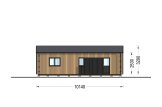Granny Annexe SELENE M (44 mm + Cladding + Insulation), 10.2x6.2 m (34'x20'), 63 m² specification 5