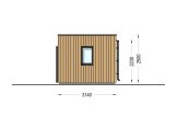 Garden Room PREMIUM (34 mm + Cladding), 5x3 m (17’x10’), 13 m² specification 3