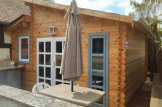 Garden Log Cabin ALABAMA (44 mm), 4.5x4.5 m (15'x15'), 20 m² customer 1