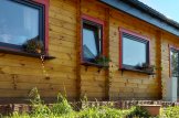Log Cabin House LIMOGES (66 mm), 103 m² customer 3