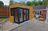 Garden Room PREMIUM (Insulated, 34 mm + Cladding), 4.1x2.4 m (14'x8'), 10 m² customer 1