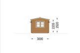 Garden Room OAK S (66 mm), 6x3 m (20'x10'), 18 m² specification 5