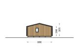 Granny Annexe NICOLE M (44 mm + Cladding), 12.7x6.2 m (42'x20'), 68 m² specification 4