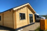 Log Cabin House PAULA (44+44 mm), 129 m² customer 2