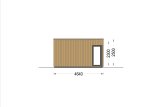 Granny Annexe PREMIUM (34 mm + Cladding), 10.5x4.5 m (35'x15'), 47 m² specification 3