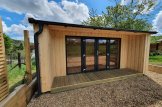 Garden Office Room TINA (Insulated, 34 + Cladding), 5.5x4 m (18'x13'), 16.5 m² customer 2