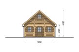 Log Cabin LIVINGTON S (44 mm), 50 m² specification 3