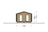 Granny Annexe DIANA Modern M (34 mm + Cladding), 7.5x4.2 m (25'x14'), 26 m² specification 5