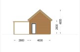 Log Cabin ADALINE S (44 mm), 45 m² specification 5