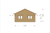 Log Cabin GRETA S (44 mm + Cladding), 48 m² specification 5