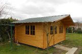 Log Cabin LILLE (44 mm), 5x4 m (16'x13'), 20 m² customer 2