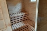 Outdoor Sauna ELDA (44 mm), 4x4 m, 16 m² (4 Rooms) customer 1