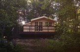 Garden Log Cabin WISSOUS (44 mm), 4x3 m (13'x10'), 12 m² customer 1