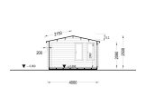 Garden Room DEVON (44 mm), 6x4 m (20'x13'), 24 m² specification 6