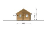Log Cabin With Loft SCOOT S (34+34 mm), 4.5x6 m (15'x20'), 27 m² + 9 m² specification 5